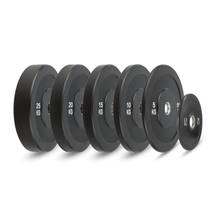Диск бамперный 51 мм, обрезиненный 10 кг, VictoryFit VF-D51100