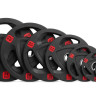 Диск 51 мм. NEO обрезиненный с 3-мя хватами 25 кг, VictoryFit VF-ST51250