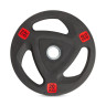 Диск 51 мм. NEO обрезиненный с 3-мя хватами 20 кг, VictoryFit VF-ST51200