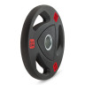 Диск 51 мм. NEO обрезиненный с 3-мя хватами 10 кг, VictoryFit VF-ST51100