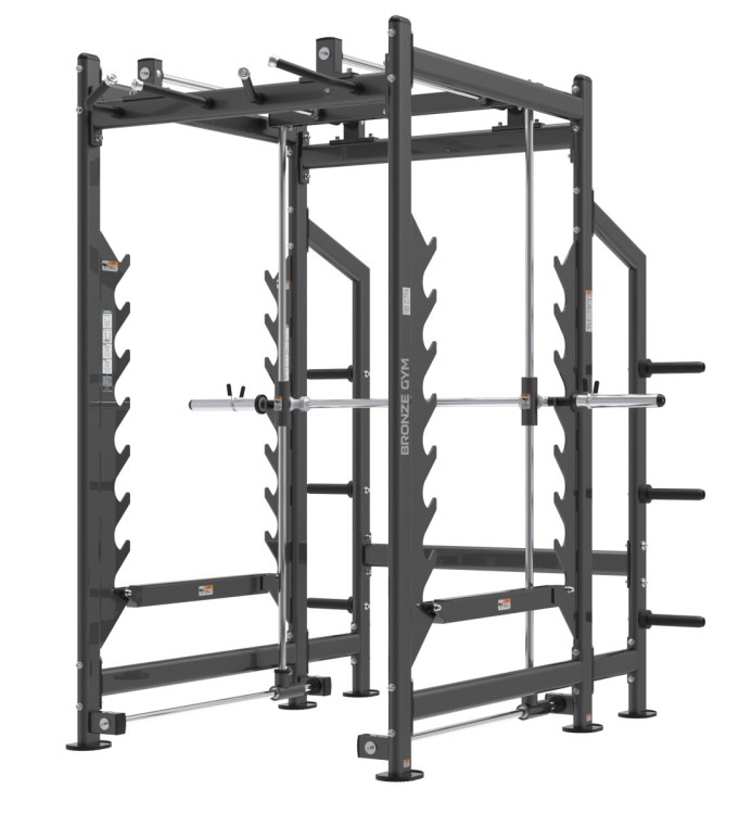 BRONZE GYM PL-1722 Силовая рама с машиной Смита