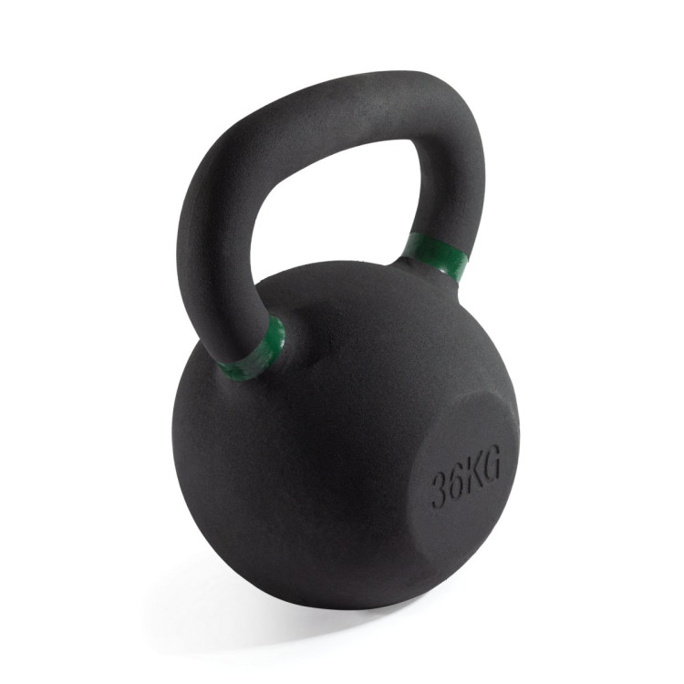 Гиря чугунная с цветным кольцом 36 кг (модель: К-3) VictoryFit VF-KCR360