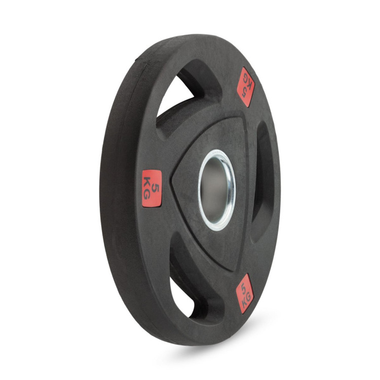 Диск 51 мм. NEO обрезиненный с 3-мя хватами 5 кг, VictoryFit VF-ST51050