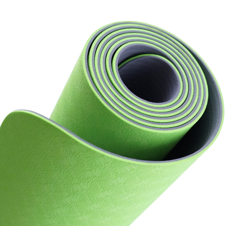 Коврик для йоги двухслойный PRCTZ TWO TONE TPE YOGA MAT, 173х61х0,4см