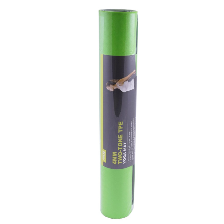 Коврик для йоги двухслойный PRCTZ TWO TONE TPE YOGA MAT, 173х61х0,4см