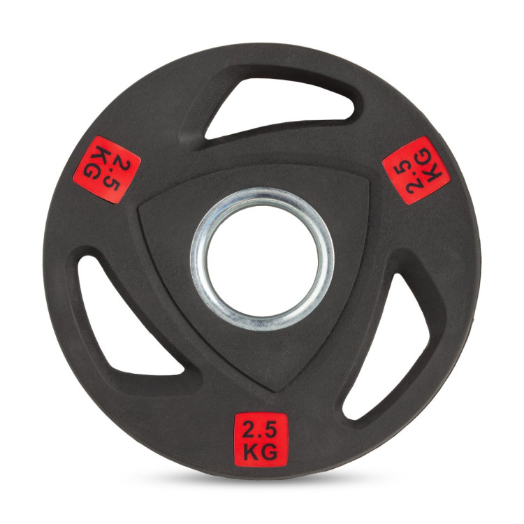 Диск 51 мм. NEO обрезиненный с 3-мя хватами 2,5 кг, VictoryFit VF-ST51025