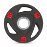 Диск 51 мм. NEO обрезиненный с 3-мя хватами 2,5 кг, VictoryFit VF-ST51025
