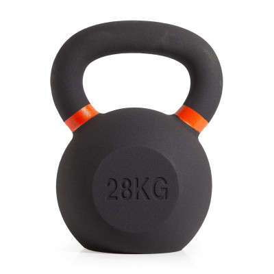 Гиря чугунная с цветным кольцом 28 кг (модель: К-3) VictoryFit VF-KCR280