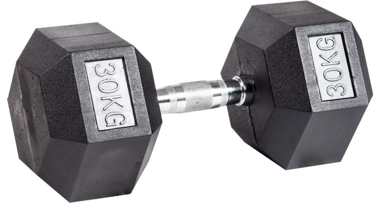 Гантель неразборная гексагональная VF-H300(30 кг)