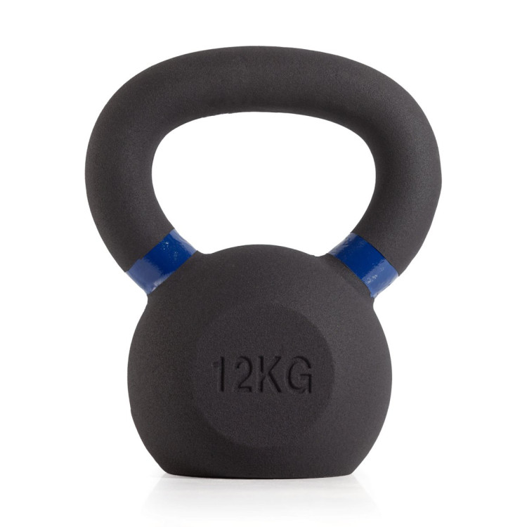 Гиря чугунная с цветным кольцом 12 кг (модель: К-3) VictoryFit VF-KCR120