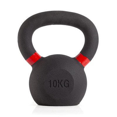 Гиря чугунная с цветным кольцом 10 кг (модель: К-3) VictoryFit VF-KCR100