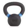 Гиря чугунная с цветным кольцом 6 кг (модель: К-3) VictoryFit VF-KCR060